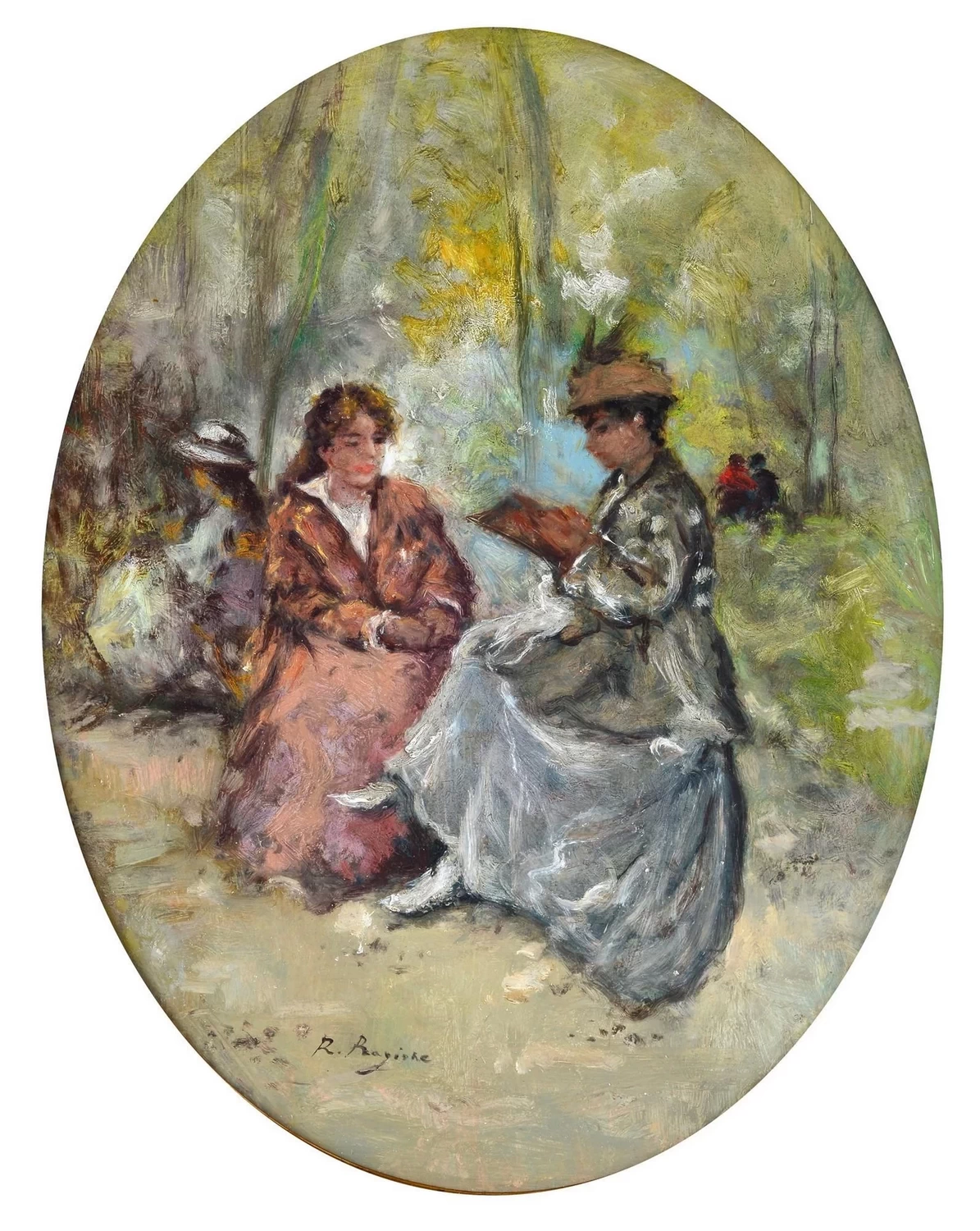Signore al parco